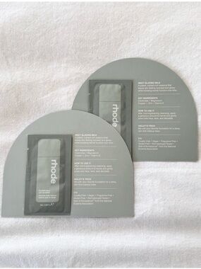 RHODE Glazing Milk Sample Set x2